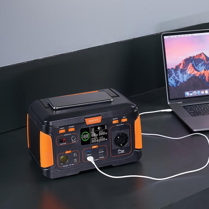 купить купить Портативна зарядна станція HAVIT J300 83200mAh 300W  