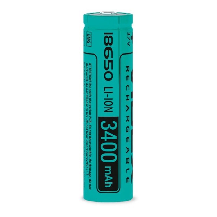 купить купить Акумулятор Videx Li-Ion 18650(без захисту) 3400mAh bulk10  