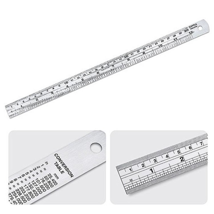 купить купить Линейка из нержавеющей стали 150мм/6&quot;  TOPTUL IABA0150  