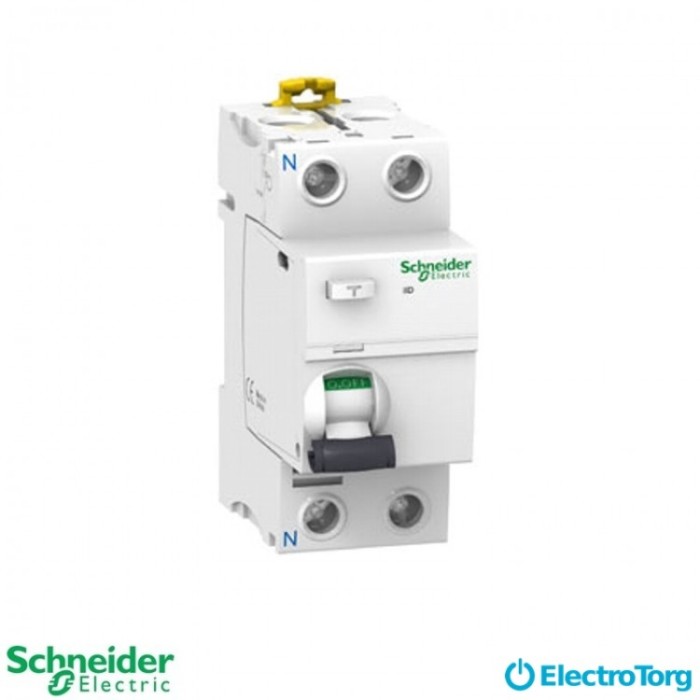 Дифференциальный выключатель нагрузки iID 2P 63A 300мА Asi S Schneider Electric