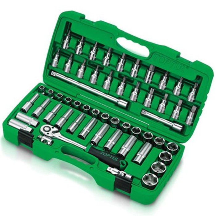 купить купить Профессиональный набор инструмента TOPTUL 1/2&quot; 55ед. GAAI5502  