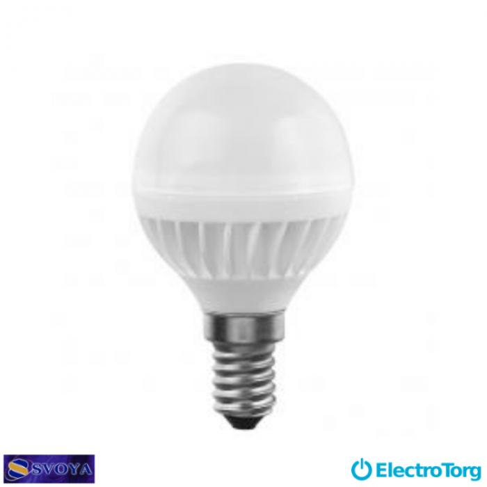 купить купить Светодиодная лампа Small Ball 5,5W, 5000K, E14 Svoya  