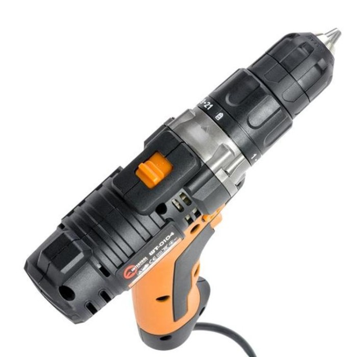купить купить Дрель шуруповерт 420Вт, 2 скорости INTERTOOL WT-0104  