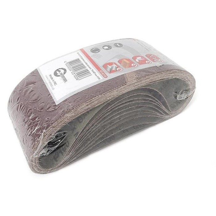 купить купить Лента шлифовальная 75x457 мм, зерно 100, уп. 10 шт. INTERTOOL BT-0310  