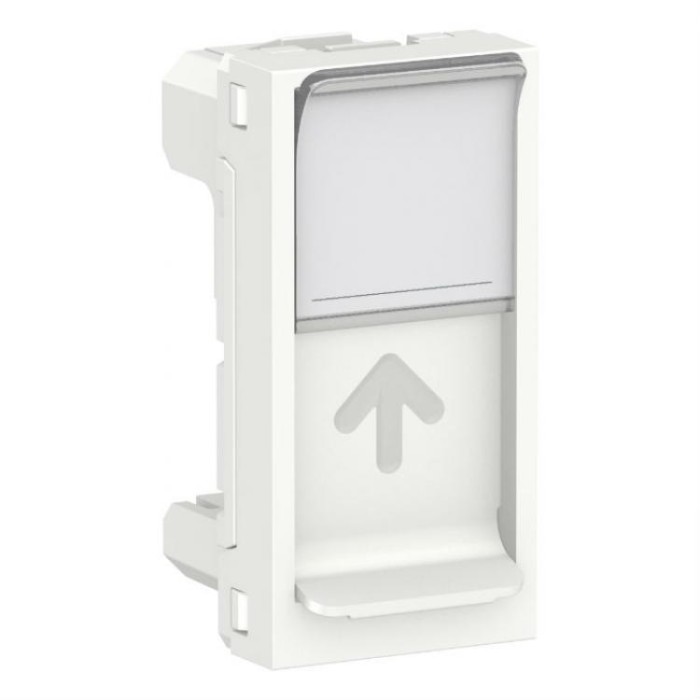 купить купить Центральная плата RJ45 Keystone/Systimax 1 м белый Unica New Schneider Electric (Шнайдер Электрик)  