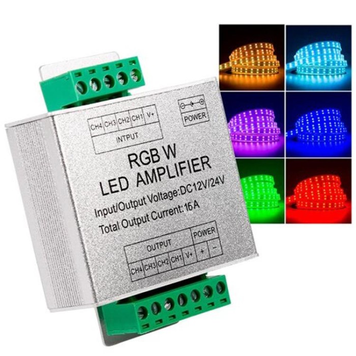 купить купить Усилитель RGBW OEM AMP16А (4*4кан)  