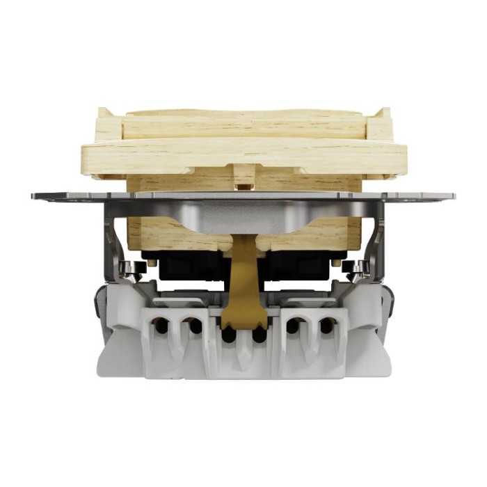 купить купить Розетка з заземленням та зі шторками, з кришкою Береза Sedna Elements Schneider Electric  