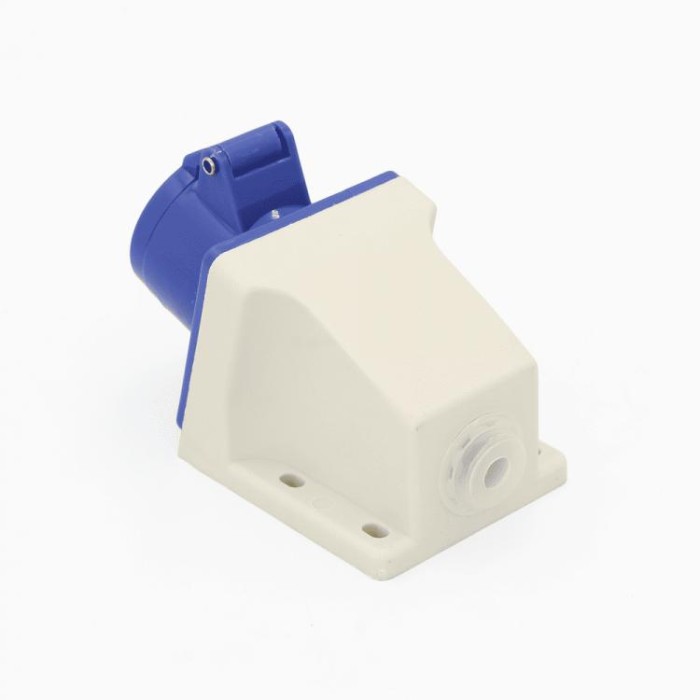 Розетка стаціонарна зовнішня 7113 16А 220В 2Р+Е IP44 LEE TAKEL