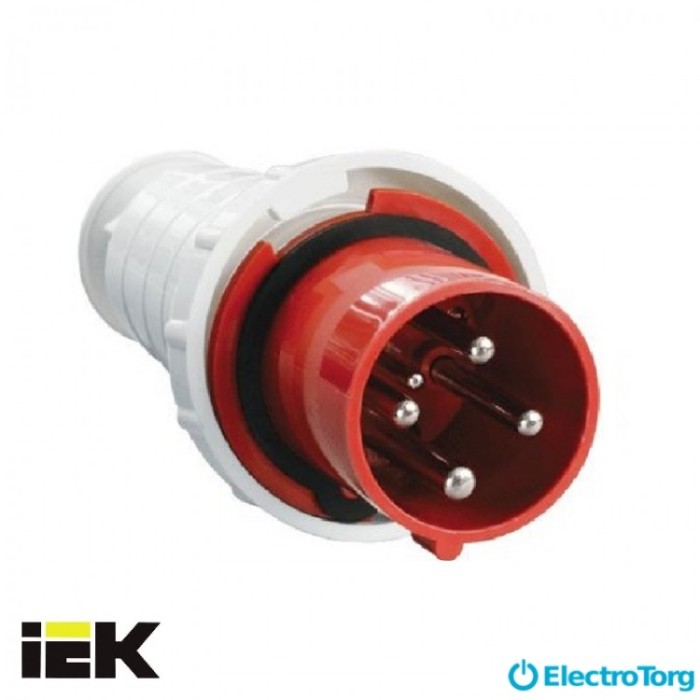 купить купить Вилка переносная ССИ-034 63А-6ч/380-415В 3Р+РЕ IP67 MAGNUM ИЭК(IEK)  