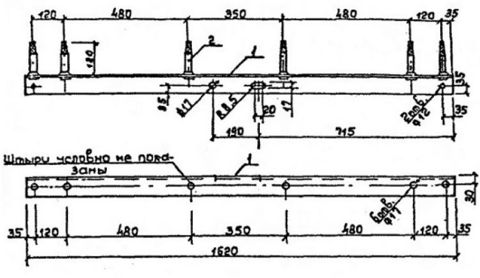 купить купить Траверса ТН14 3.407.1-136.3-29 ElectroTorg (ЭлектроТорг)  