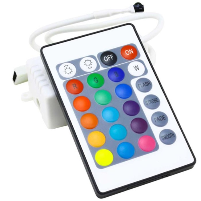 купить купить Контроллер RGB OEM 6А-IR-24 кнопки  