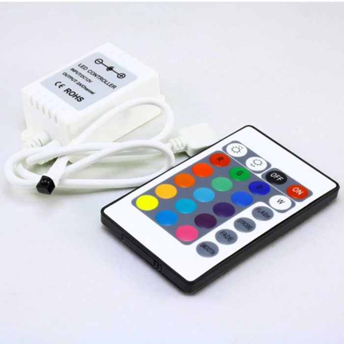 купить купить Контроллер RGB OEM 6А-IR-24 кнопки  