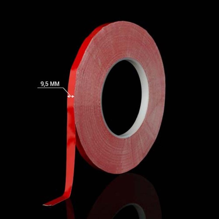 купить купить Скотч AT-2s-200-95-50-RED (9,5мм х 50м) тканевая основа, красный  