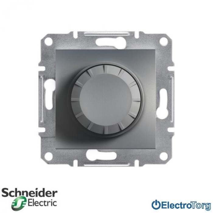 купить купить Светорегулятор поворотный, 315 ВА, сталь Asfora Schneider Electric (Шнайдер Электрик)  