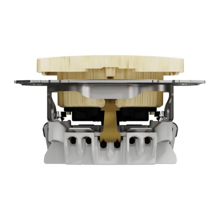 купить купить Розетка з заземленням та зі шторкою Береза Sedna Elements Schneider Electric  