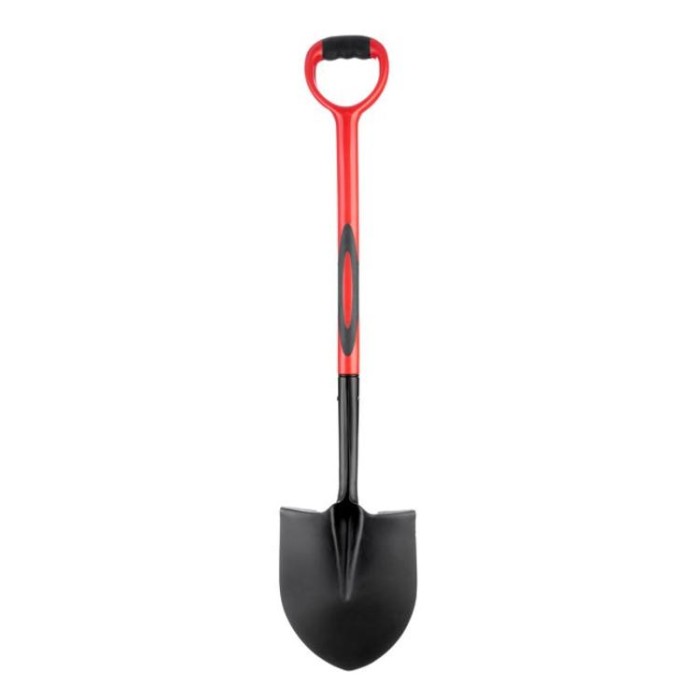 купить купить Лопата штыковая, ручка из фибергласса, 217х290х1050 мм INTERTOOL FT-2013  