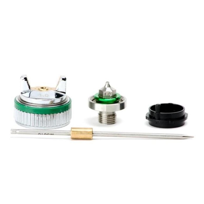 купить купить Комплект форсунки 1.0мм для краскопульта HVLP II mini PT-0128 (дюза, воздушная головка, игла) INTERTOOL PT-2106  