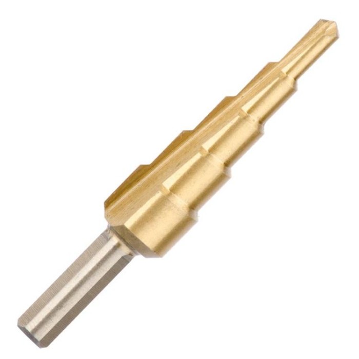 купить купить Сверло ступенчатое по металлу 4-12 мм INTERTOOL SD-5812  