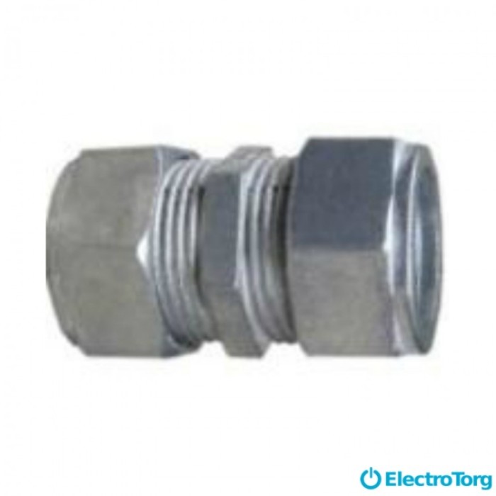 купить купить Соединитель металлический e.industrial.pipe.connect.collet.2, цанговый E-next  