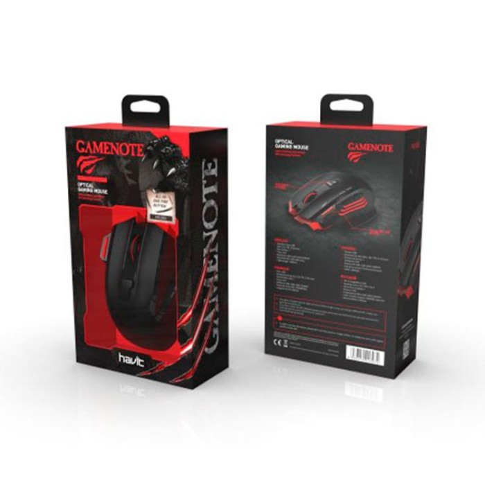 купить купить Ігрова дротова миша HAVIT HV-MS1005 USB  