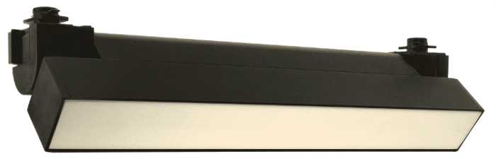 LED світильник VELMAX V-TRL-LMA, матовий, 15W, 1200Lm, 4100K, 220V, чорний.