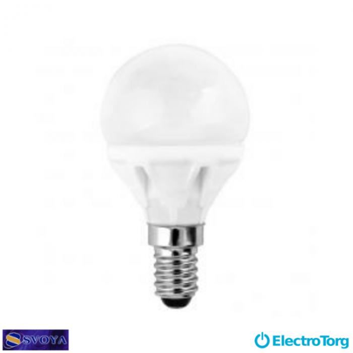 купить купить Светодиодная лампа Small Ball 6W, 5000K, E14 Svoya  