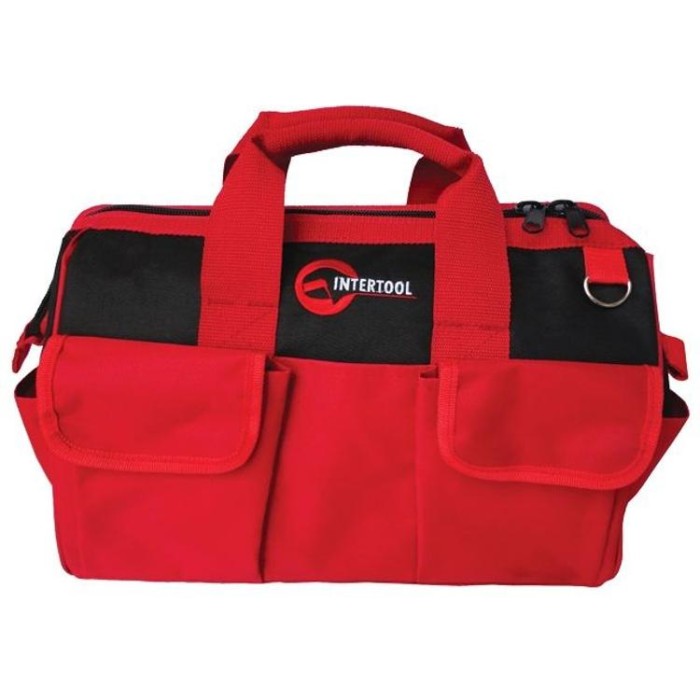 купить купить Сумка для инструментов, 16 карманов 405 мм x 230 мм x 300 мм INTERTOOL BX-9005  