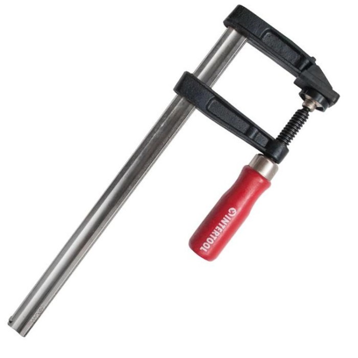 купить купить Струбцина столярная 150x50 мм DIN 5117 INTERTOOL HT-6000  