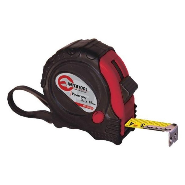 купить купить Рулетка с металлическим полотном 7,5 м x 25,0 мм INTERTOOL MT-0607  