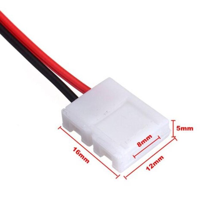 купить купить Коннектор для светодиодных лент OEM SC-04-SW-8-2 8mm joint wire (зажим-провод)  