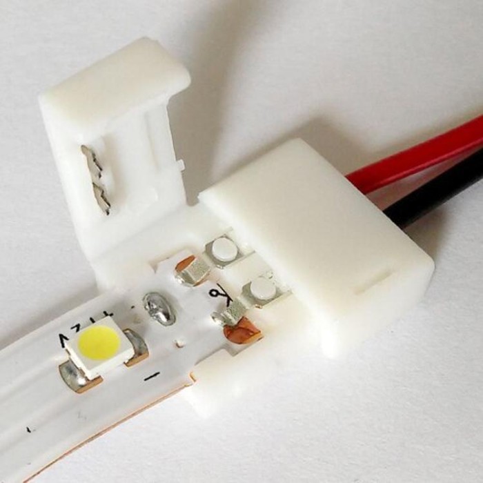 купить купить Коннектор для светодиодных лент OEM SC-04-SW-8-2 8mm joint wire (зажим-провод)  
