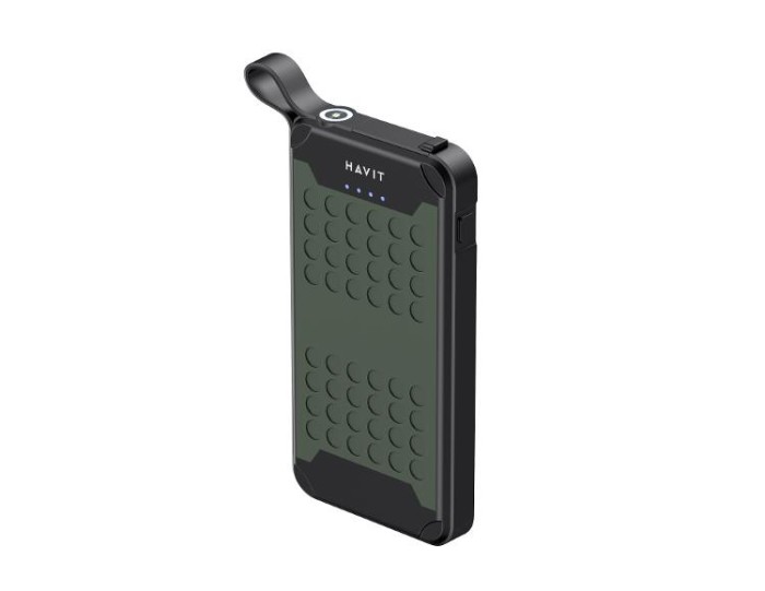 купить купить Захищений повербанк HAVIT FS214 IP67 Green 10000mAh  