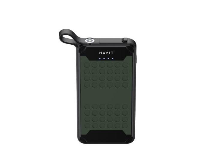 купить купить Захищений повербанк HAVIT FS214 IP67 Green 10000mAh  