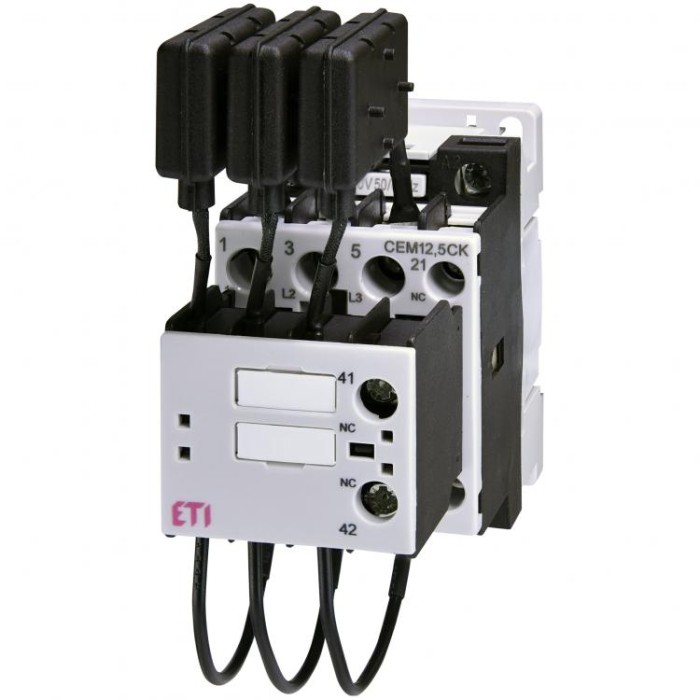 Контактор CEM CK 12,5.02N (12,5 кВАр, 400-440V) ETI
