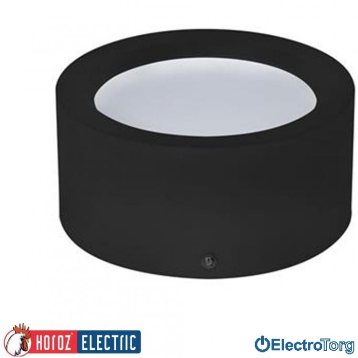 купить купить Светильник накладной &quot;SANDRA-10&quot; LED Downlight 10W 4200К белый/черный Horoz Electric (Хороз Электрик)  