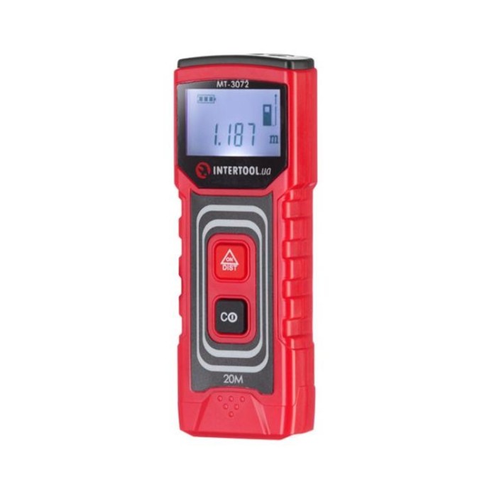 купить купить Дальномер лазерный 20м INTERTOOL MT-3072  