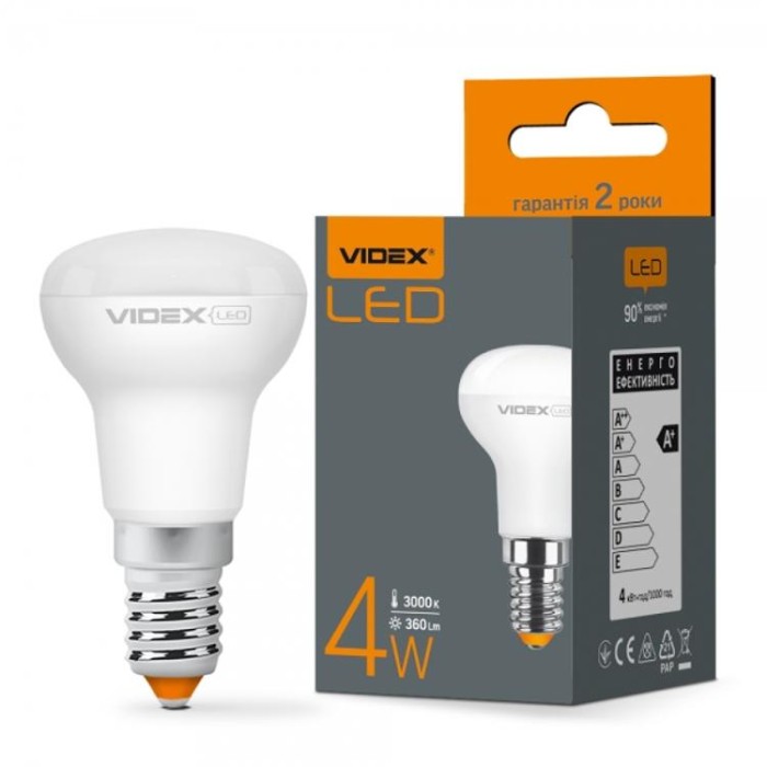 купить купить LED лампа R39e 4W E14 3000K VIDEX  
