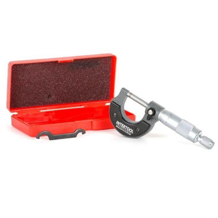 купить купить Микрометр 0-25 мм INTERTOOL MT-3041  
