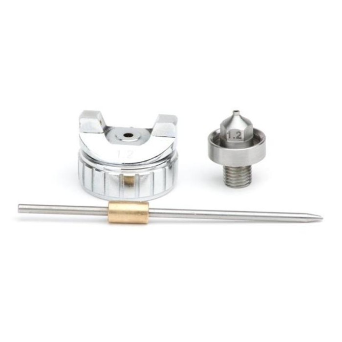 купить купить Комплект форсунки 1.2мм для краскопульта LVMP mini PT-0129 (дюза, воздушная головка, игла) INTERTOOL PT-2109  