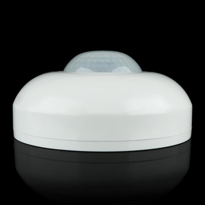 купить купить Инфракрасный датчик движения BIOM IRM-03W max 1200Вт 360&deg; , потолочный, белый  