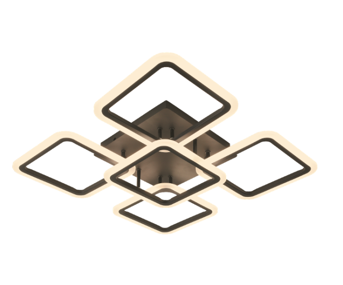 LED світильник VELMAX V-СL-NAOMI-S, max 90W, 3000K-6500K, 7000Lm, пульт ДК