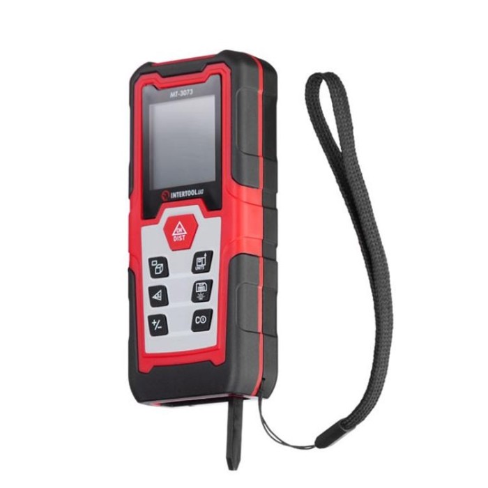 купить купить Дальномер лазерный 30м, откидная ножка INTERTOOL MT-3073  