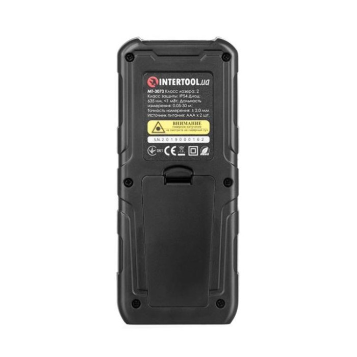 купить купить Дальномер лазерный 30м, откидная ножка INTERTOOL MT-3073  