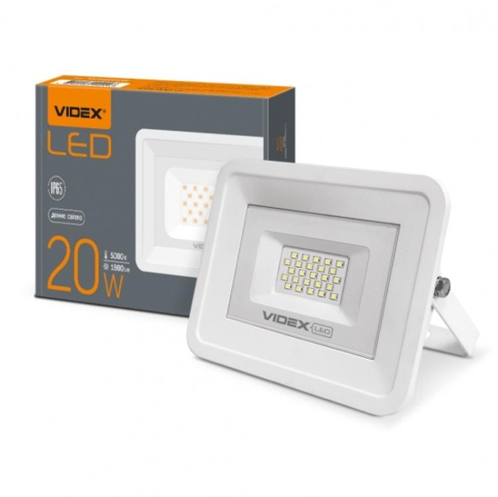 купить купить LED прожектор 20W 5000K VIDEX  