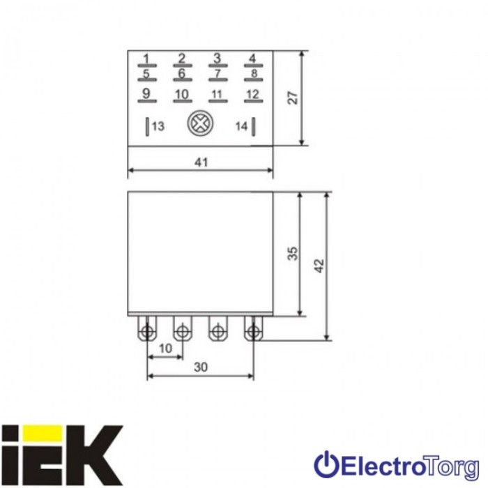 купить купить Реле РЭК77/4 (LY4) 10А 220В АC ИЭК  