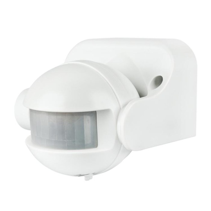 купить купить Инфракрасный датчик движения BIOM IRM-04W max 1200Вт 180&deg; , настенный белый  