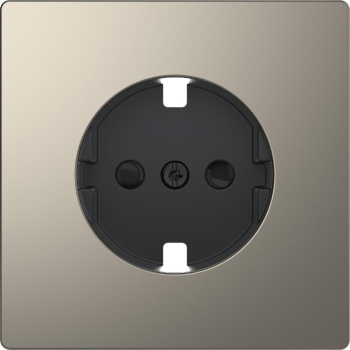 купить купить Центральная накладка для мех. розетки никель Merten D-Life Schneider Electric (Шнайдер Электрик)  