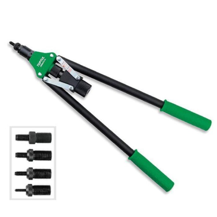 купить купить Заклепочник для резьбовых заклепок TOPTUL M5,M6,M8,M10,M12 JBBB0512  