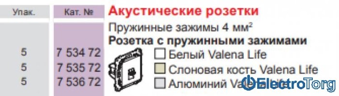 купить купить Аудио розетка одинарная в сборе Valena LIFE Legrand  