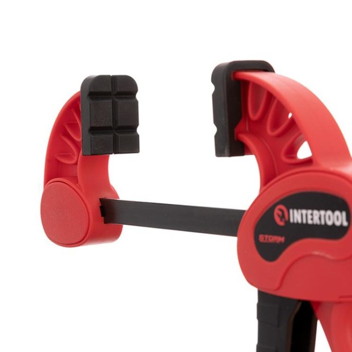 купить купить Струбцина автомат 900*75мм, усилие зажима до 135 кг INTERTOOL HT-6190  